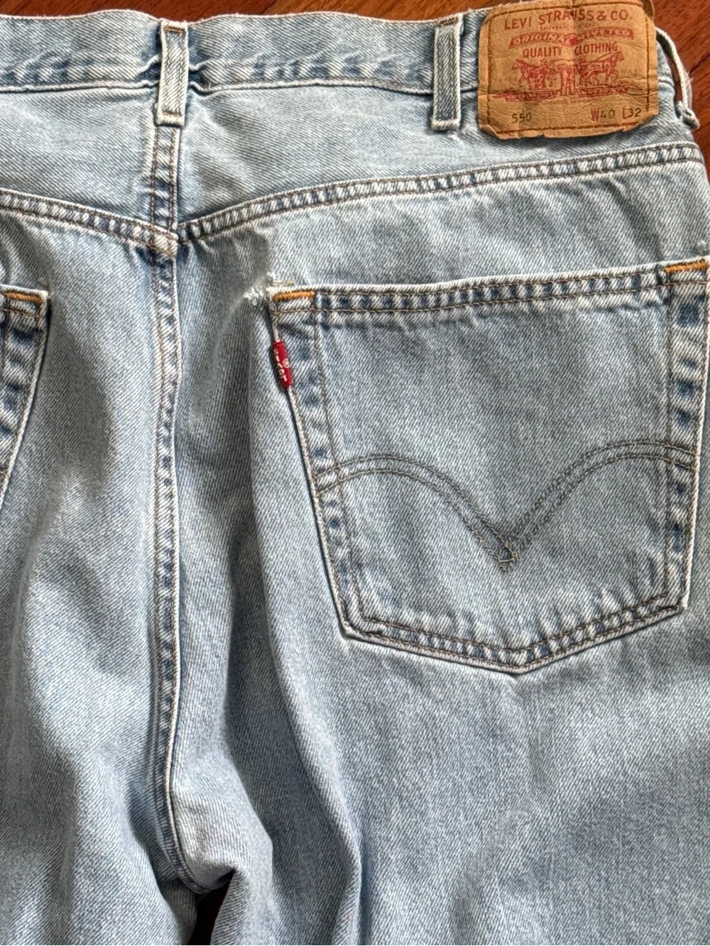 Levi's Light Blue Relaxed Jeans